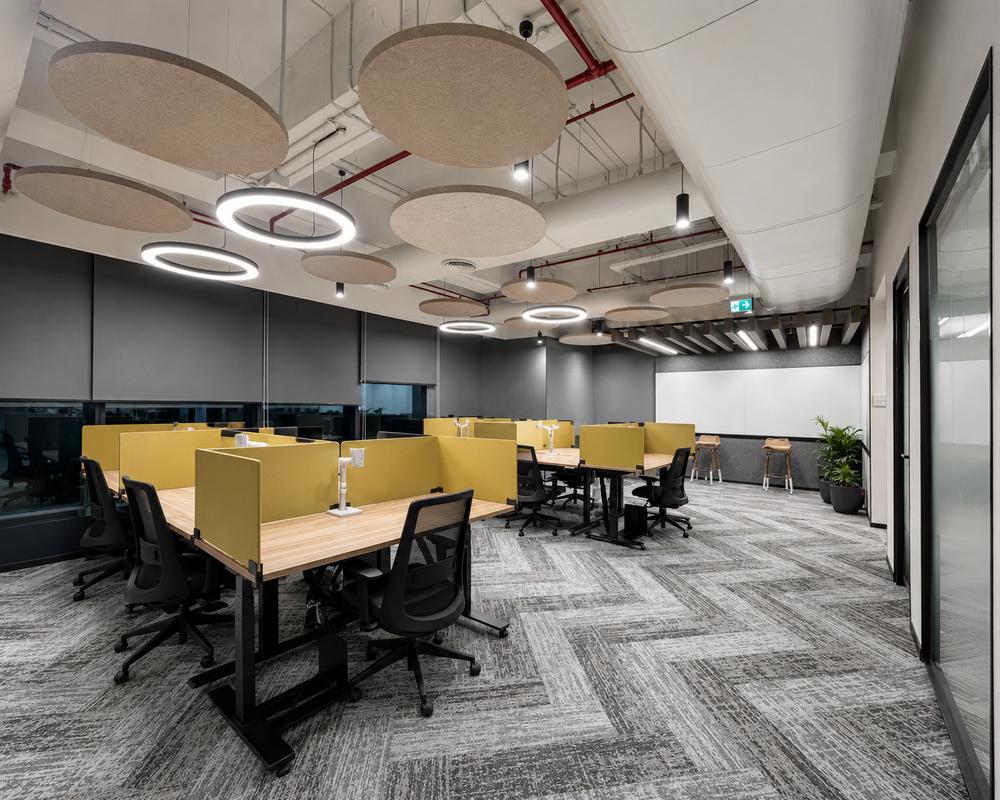 Acoustical treatment in offices and conference rooms
